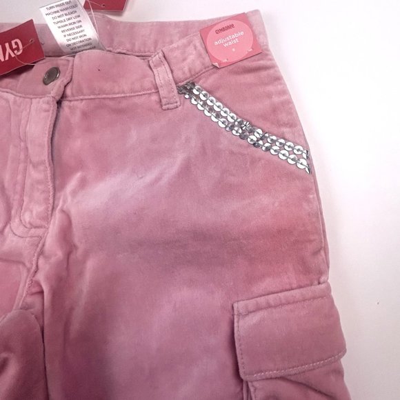 NWT Gymboree Girl Sequin Snowflake Velveteen Pant & Snowflake Sequin Sweater 6 - Picture 5 of 10